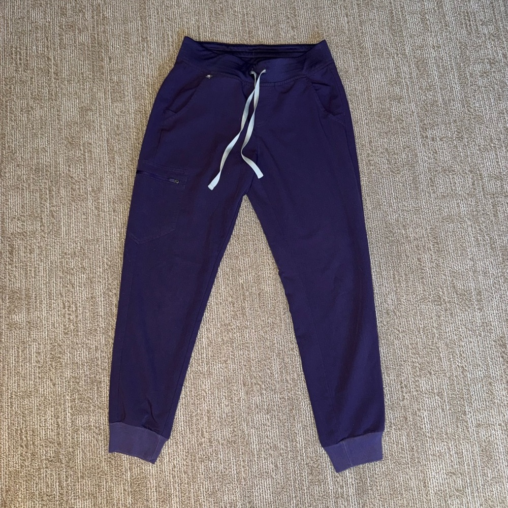 FIGS Purple Shadow Zamora joggers -S